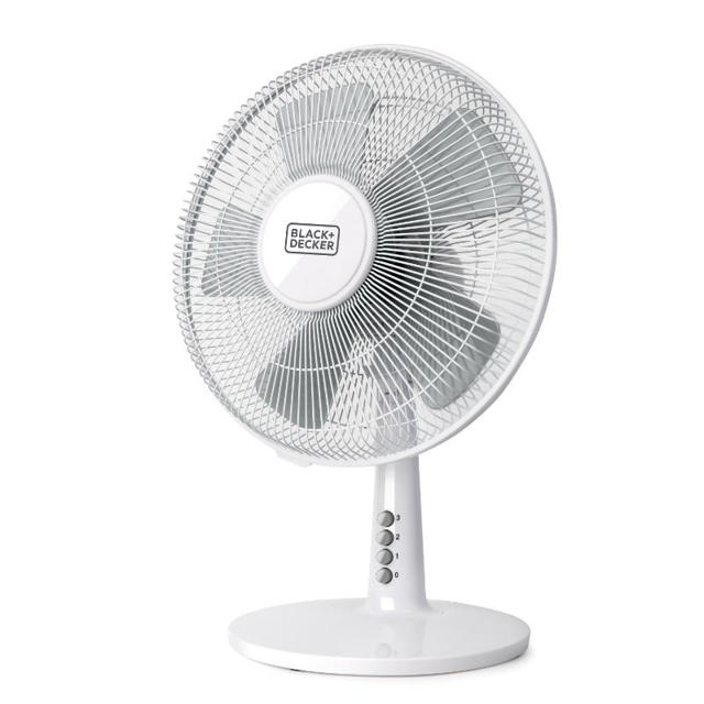 BLACK&DECKER DESK FAN 40W-WHITE