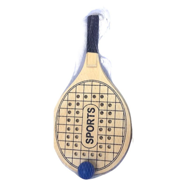 WOODEN SPORTS RACKET