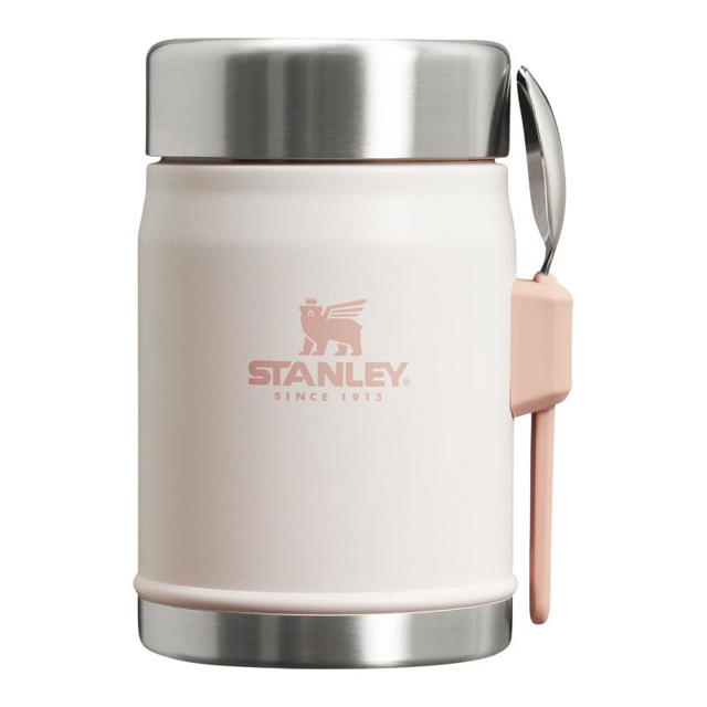 STANLEY LEGENDARY ΘΕΡΜΟΣ ΦΑΓΗΤΟΥ ΜΕ ΚΟΥΤΑΛΙ 0.4L - ΑΠΑΛΟ ΡΟΖ