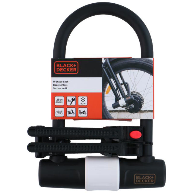 BLACK & DECKER FRAME LOCK U-SHAPE 14X25CM