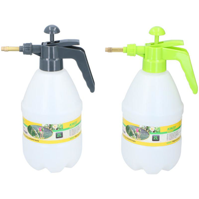 KINZO PRESS SPRAYER 2L - ASSORTED COLORS