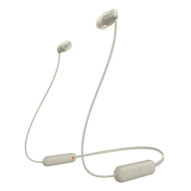 SONY WIRELESS IN-EAR HEADPHONES - BEIGE