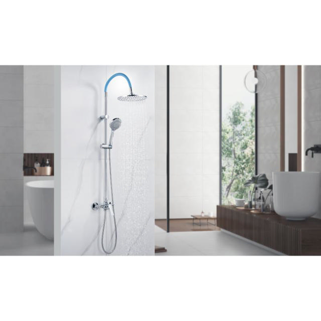 IC SHOWER SET-ALISADO FLEXIBLE - BLUE