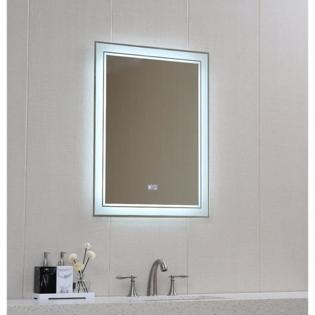 IC MIRROR LIGHT&HEAT 60X80CM