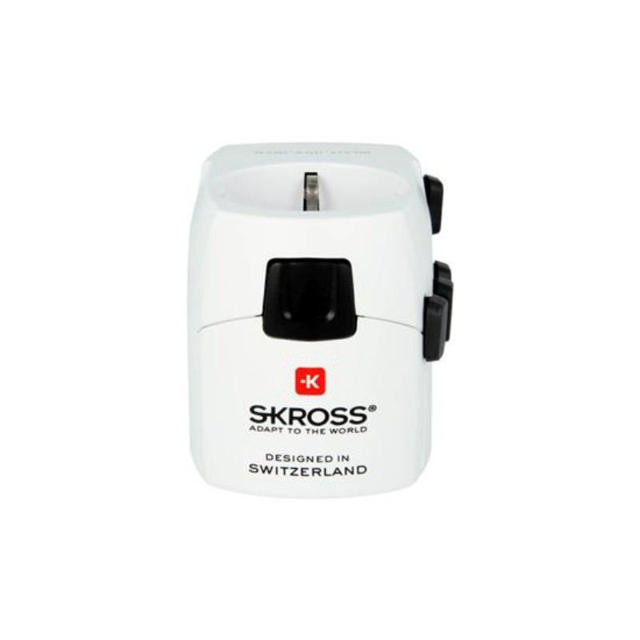 SKROSS PRO TRAVEL ADAPTER - WHITE