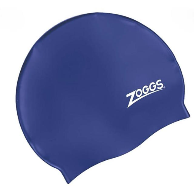 ZOGGS SILICONE CAP PLAIN - BLUE