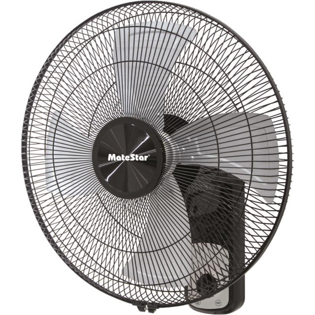 MATESTAR 18  WALL FAN W/RC - BLACK