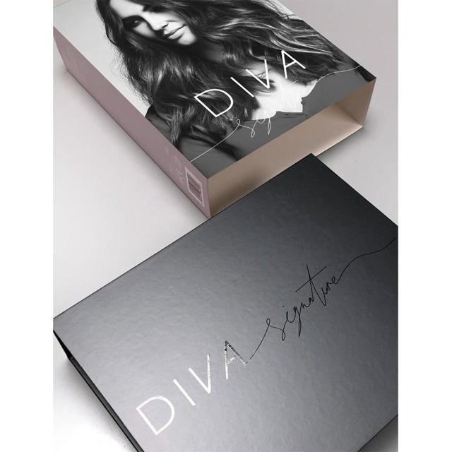 DIVA SIGNATURE PROFESSIONAL DIGITAL HAIR CONE FOR CURLS WITH TITANIUM PLATE 210˚C