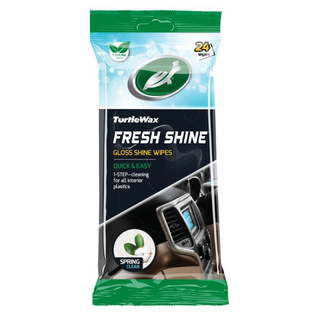 TURTLE WAX WIPES FRESH SHINE GLOSS