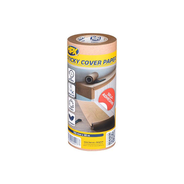 HPX STICKY COVER PAPER 148MMX30M