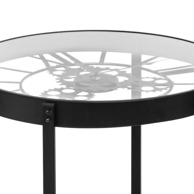 MECA SIDE TABLE WITH CLOCK ANATOMY