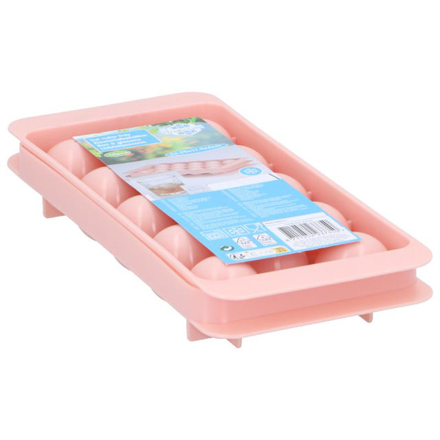 ICE CUBE TRAY - 14 ICE CUBES - PINK