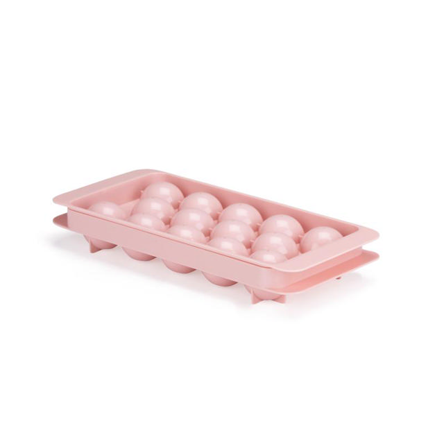 ICE CUBE TRAY - 14 ICE CUBES - PINK