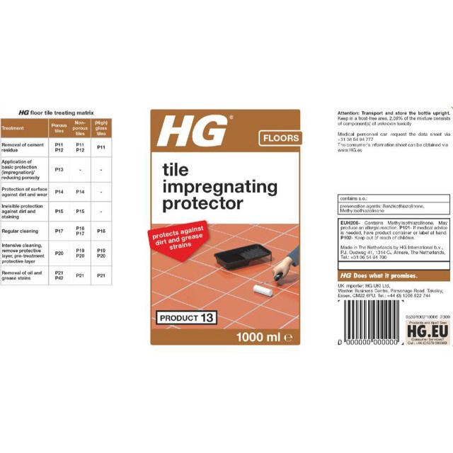 HG TILE IMPREGNATING PROTECTOR 1L