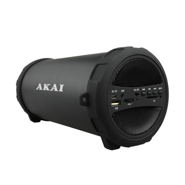 AKAI PORTABLE BLUETOOTH SPEAKER USB FM 10W