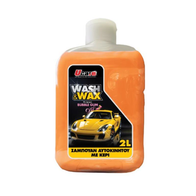 UCARE WASH & WAX ΣΑΜΠΟΥΑΝ ΑΥΤΟΚΙΝΗΤΟΥ 2LTR