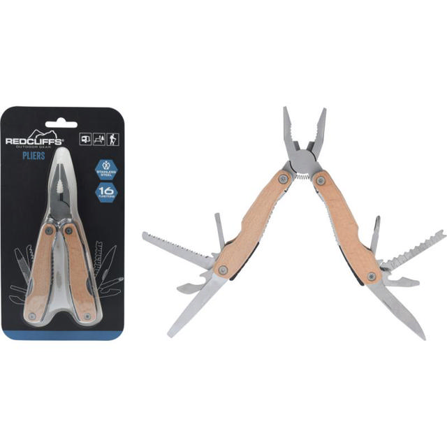 PLIERS 16 FUNCTIONS 15CM RVS