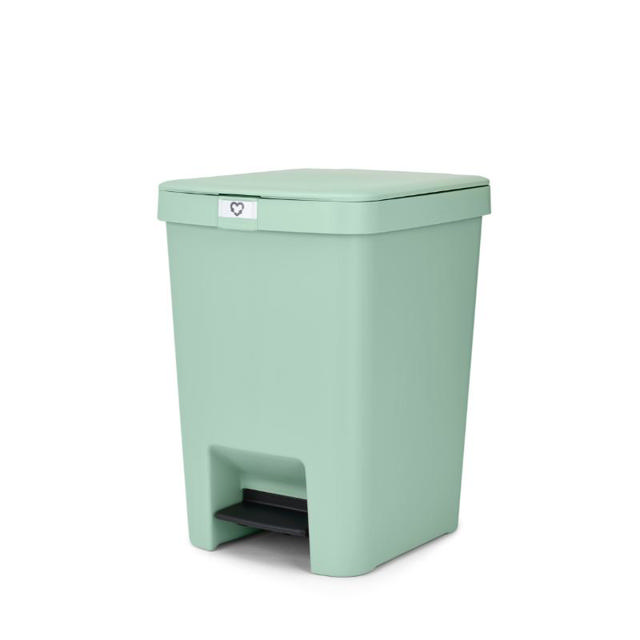 BRABANTIA  STEP-UP PEDAL BIN 25L - JADE GREEN