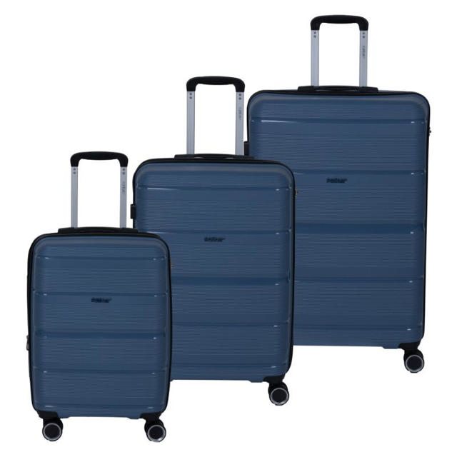 FANTOM LUGGAGE SET 3 PIECES -  BLUE