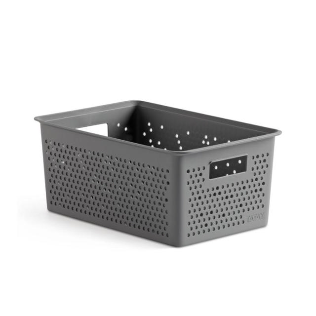 BOHOL STORAGE BASKET 4L - GREY