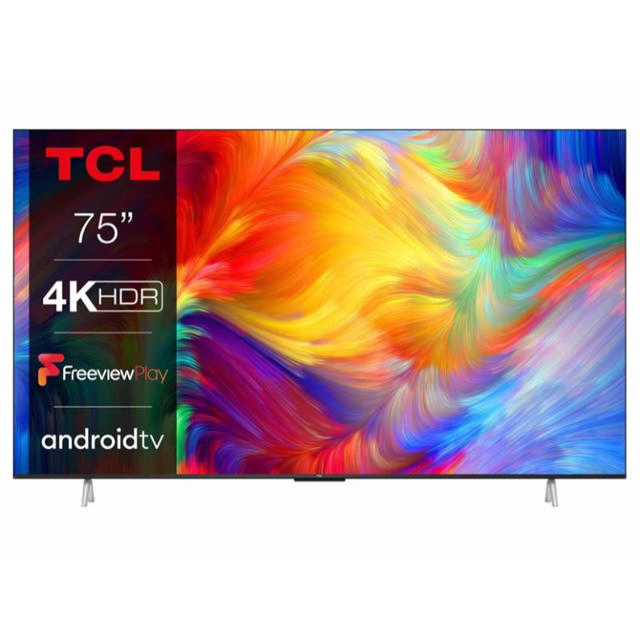 TCL 75'' 4K HDR ANDROID TV