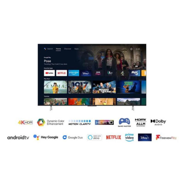 TCL 75'' 4K HDR ANDROID TV