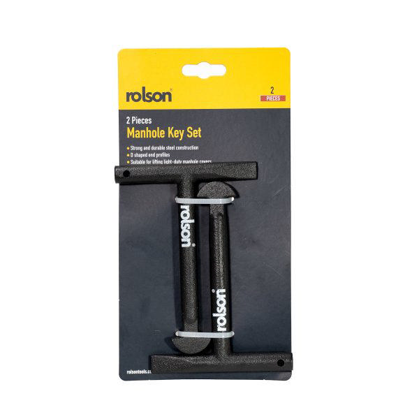 ROLSON MANHOLE KEY SET 2PCS