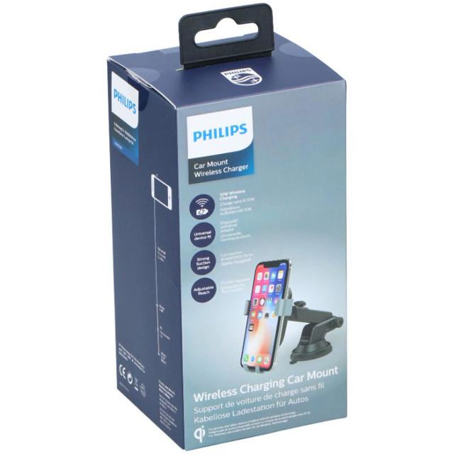 PHILIPS CAR HOLDER/CHARGER DLK3532Q/04 - BLACK