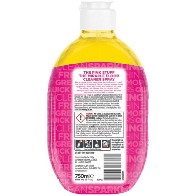 THE PINK STUFF ΚΑΘΑΡΙΣΤΙΚΟ ΠΑΤΩΜΑΤΟΣ 750ML