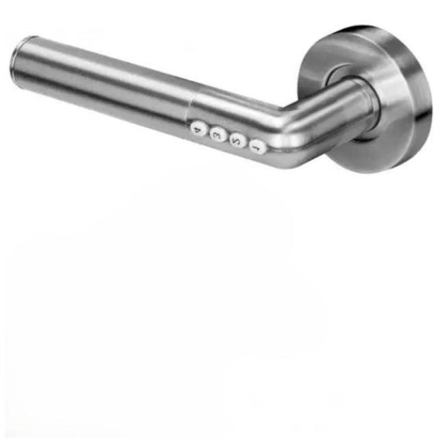 ORNO SMART HANDLE WITH CODE LOCK - SILVER