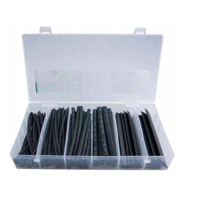 DPM HEAT SHRINK CABLES 100PC - BLACK