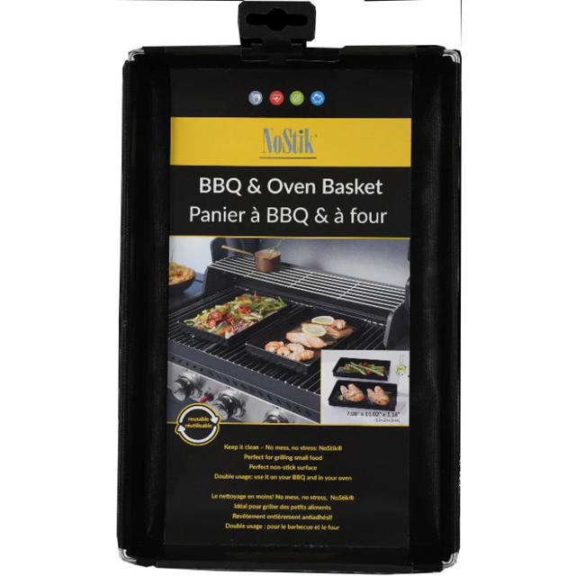 NOSTIK BBQ AND OVEN BASKET 1.5L - BLACK