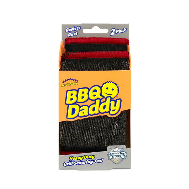 SCRUB DADDY BBQ SCOURING STEEL 2PACK