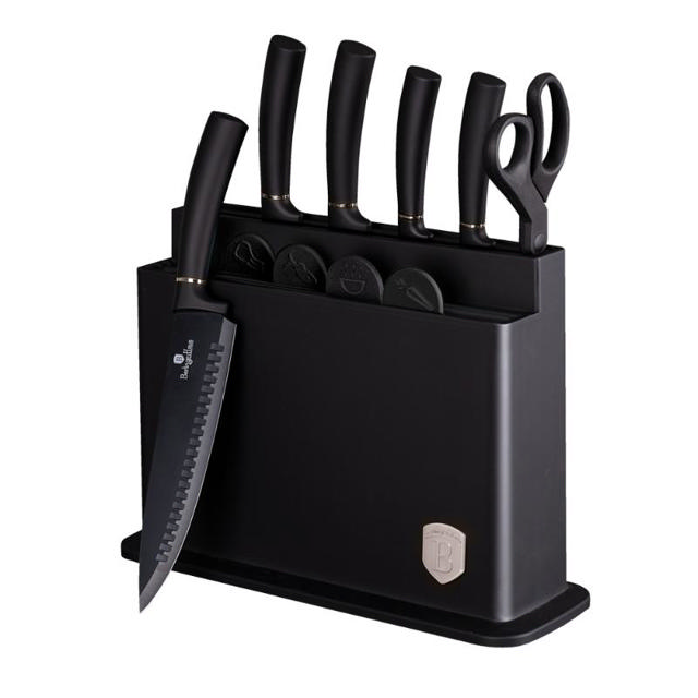 BERLINGER HAUS KNIFE SET 11PCS - BLACK SILVER