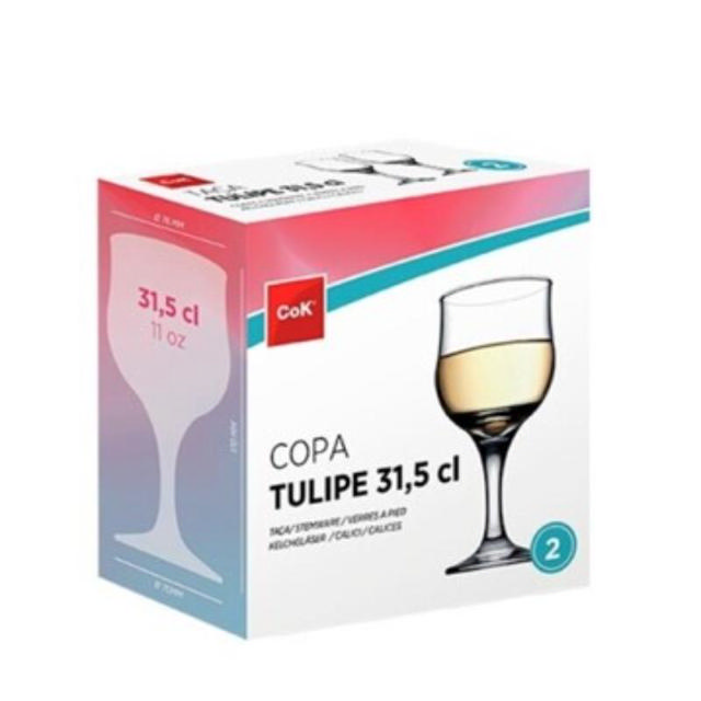 COK ΠΟΤΗΡΙ TULIPE 31.5CL 2ΤΜΧ