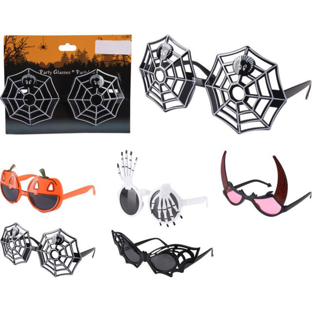 HALLOWEEN STYLE GLASSES - ASSORTED DESIGNS