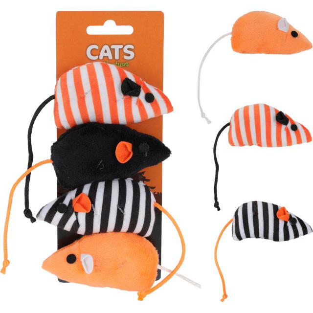 HALLOWEEN CAT TOY 4PCS