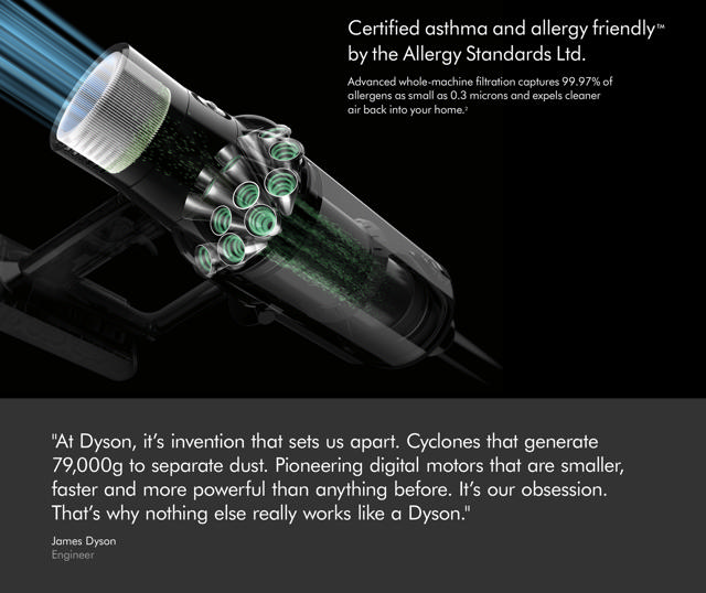 DYSON CYCLONE V10 ABSOLUTE VACUUM